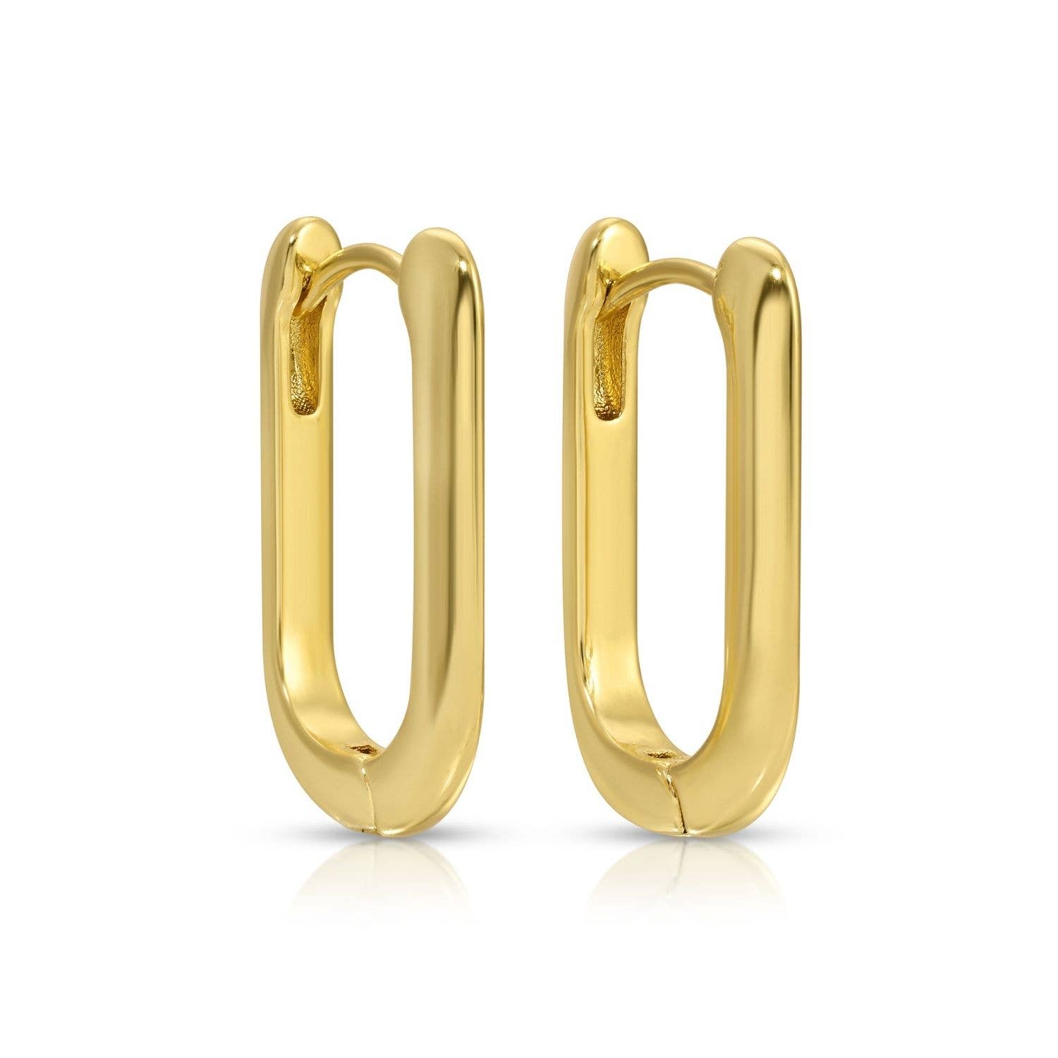 Oblong Huggies: Gold