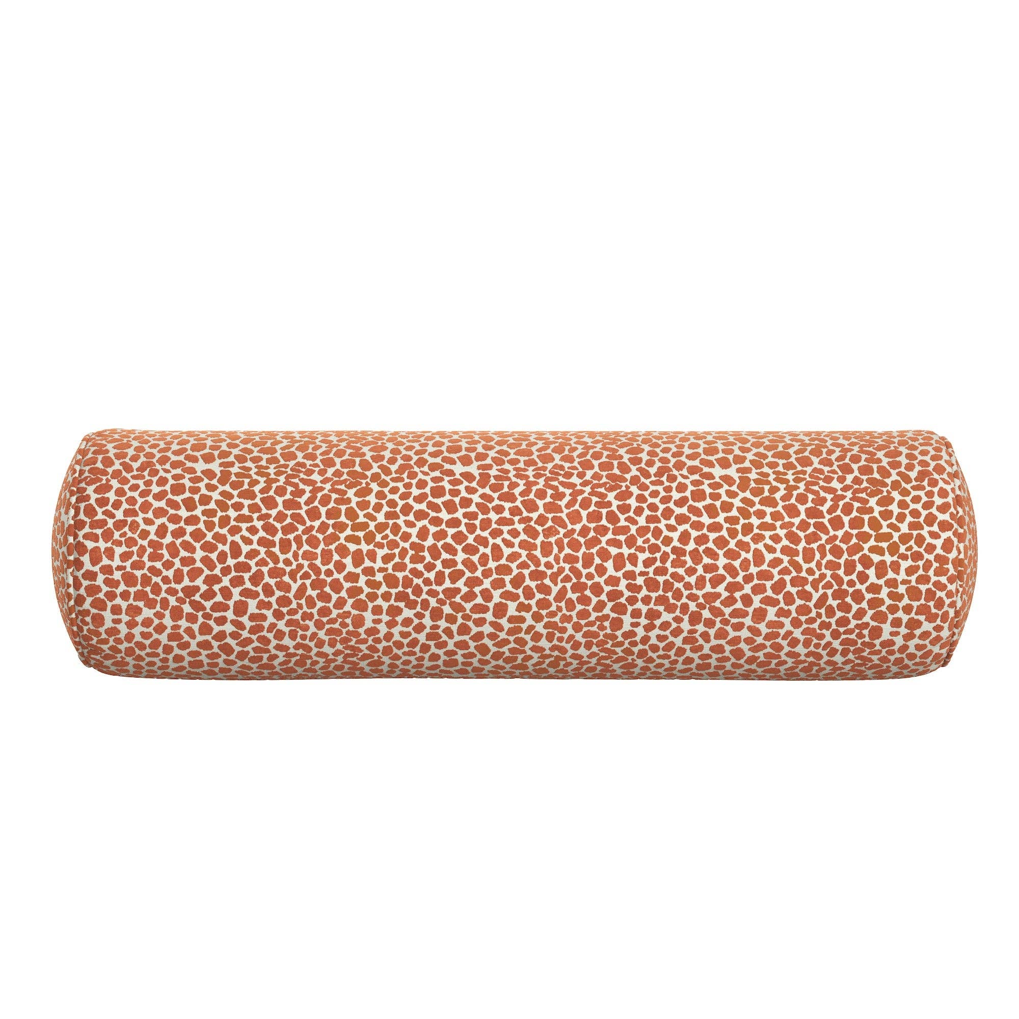 Oakham Bolster Pillow Red  9" x 36"