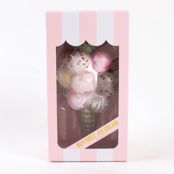 Gelato Boxed Glass Ornament