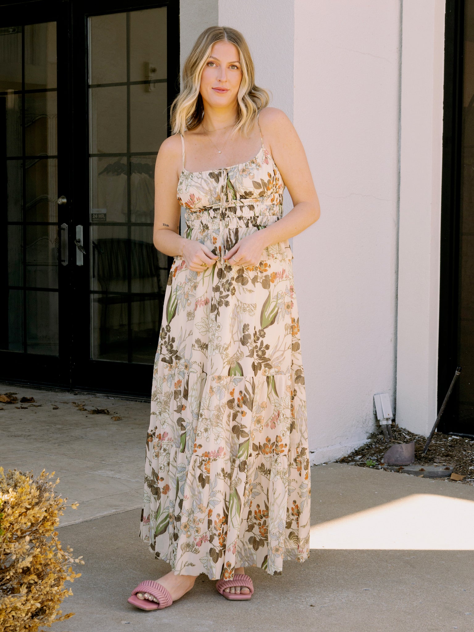 dRA Pavia Top in Mossy Floral