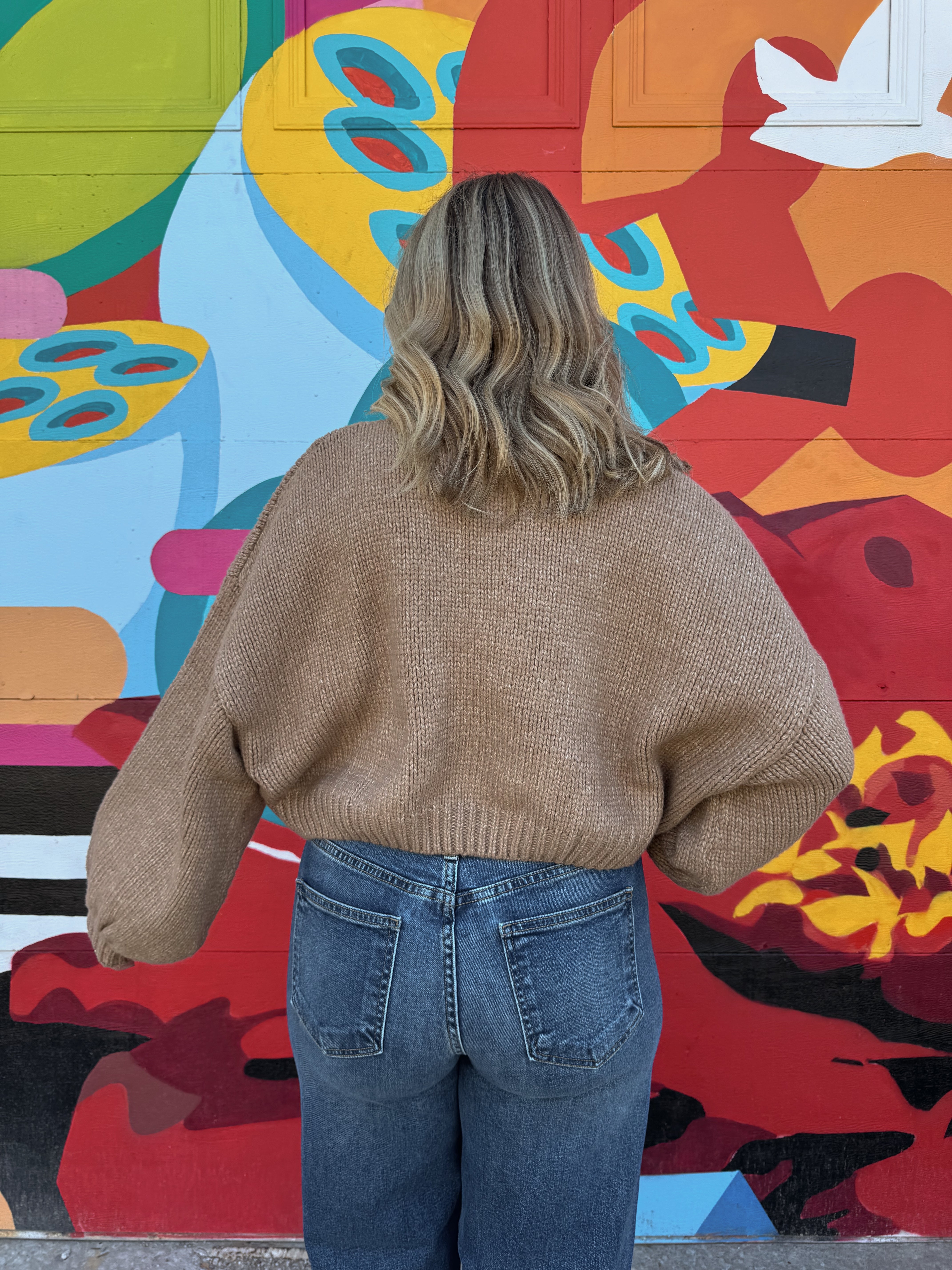 Callahan Bellamy Crop Pullover - Raw Umber