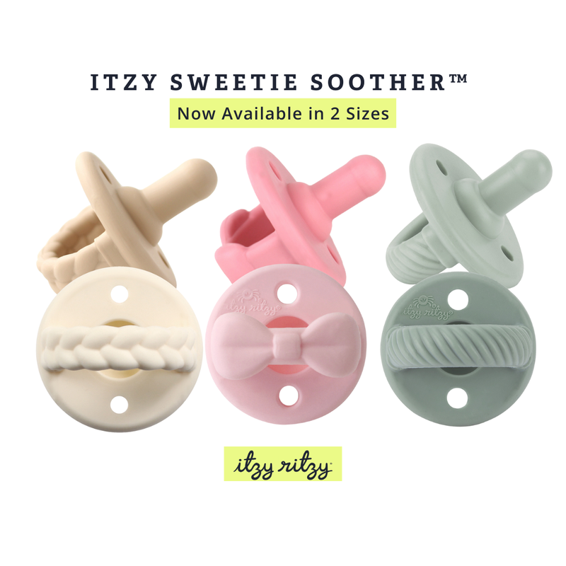 Sweetie Soother™ Pacifier Sets (2-pack): 6-18 M Pink Bows