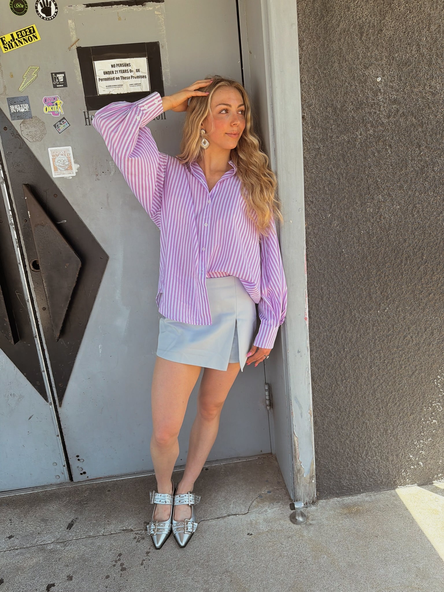Jiji Eric Shirt in Rose