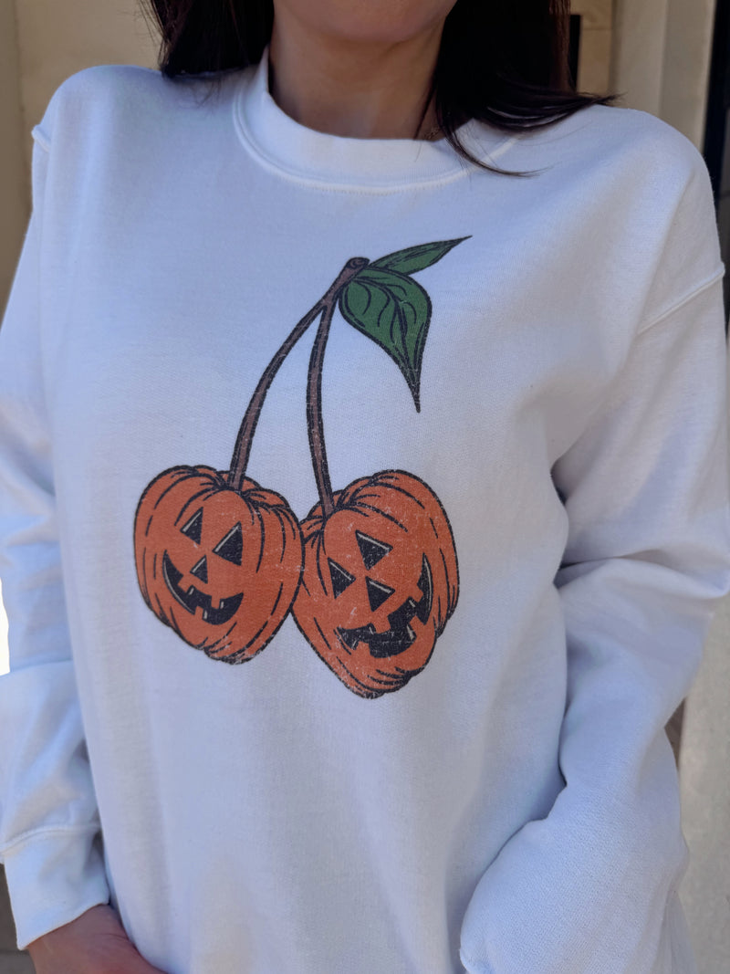 Pumpkin Cherries Sweatshirt