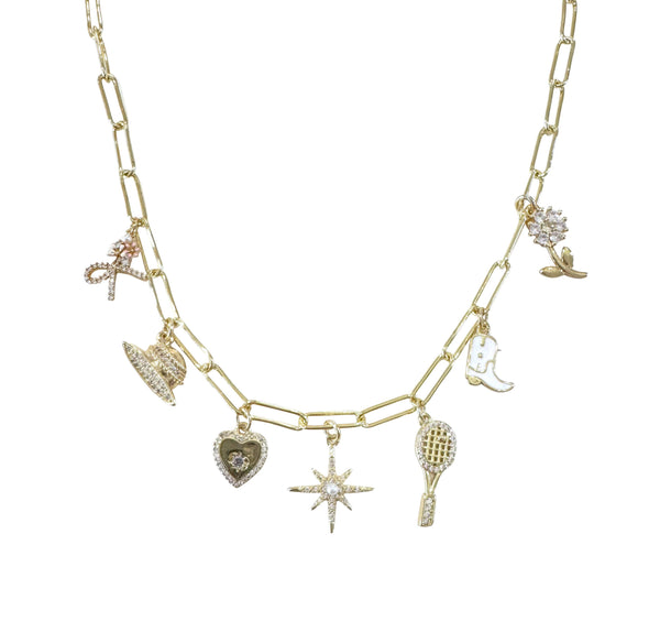 Gemelli Lenny Charm Necklace