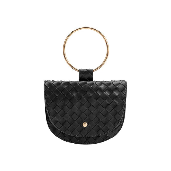 Felix Black Recycled Vegan Handle Bag