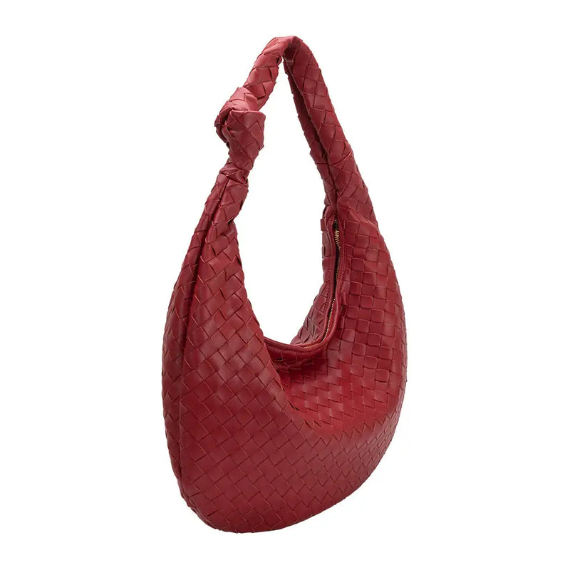 Melie Bianco Katherine Extra Large Shoulder Bag - Red