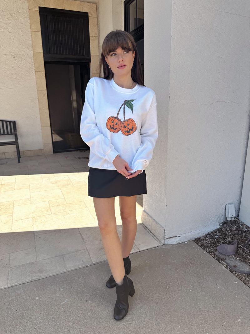 Pumpkin Cherries Sweatshirt