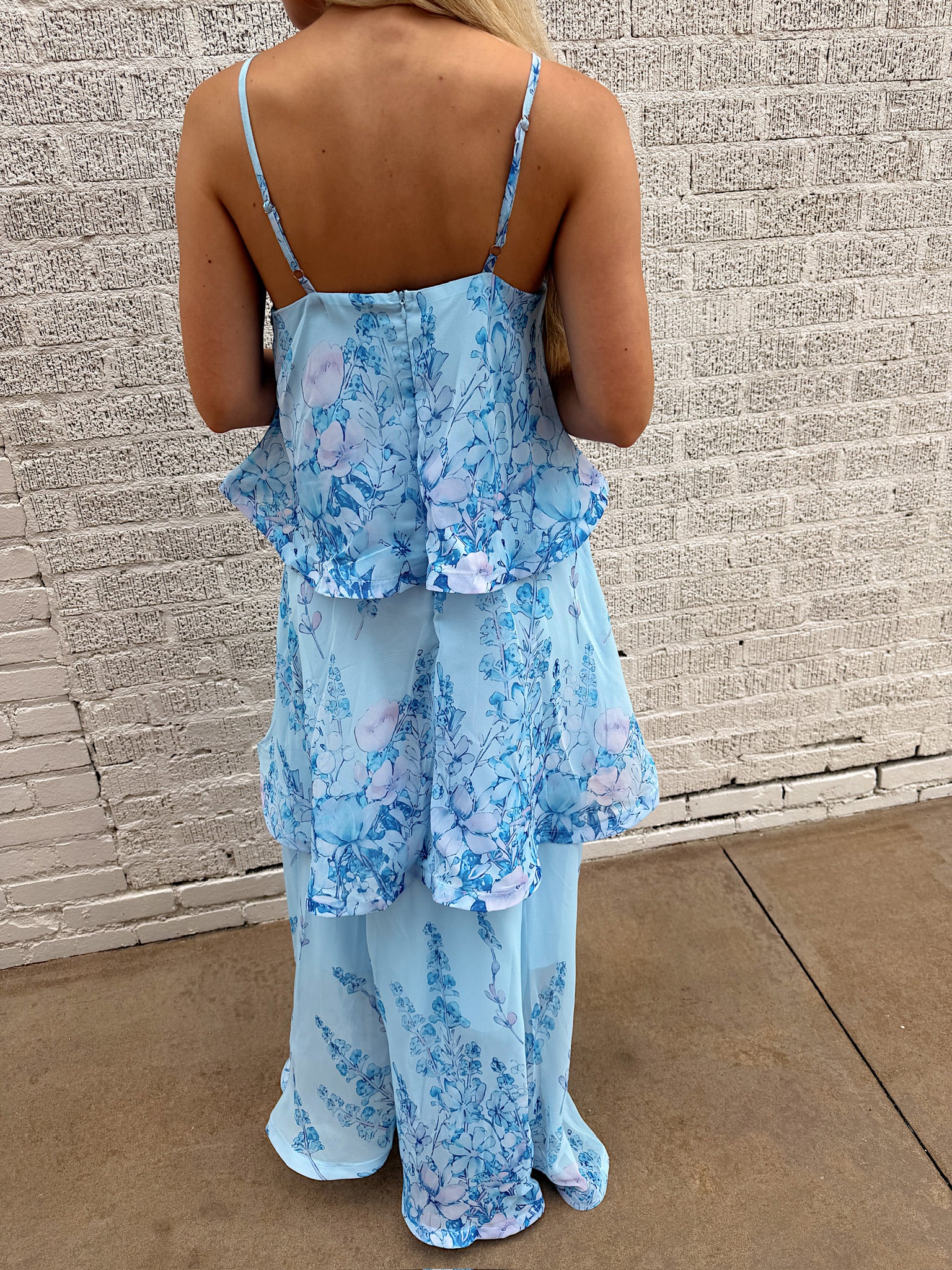 Danielle Floral Ruffle Dress
