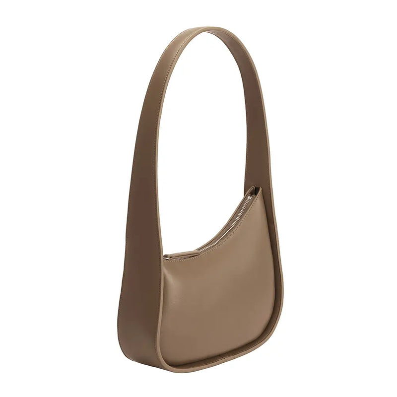 Melie Bianco Willow Shoulder Bag - Taupe