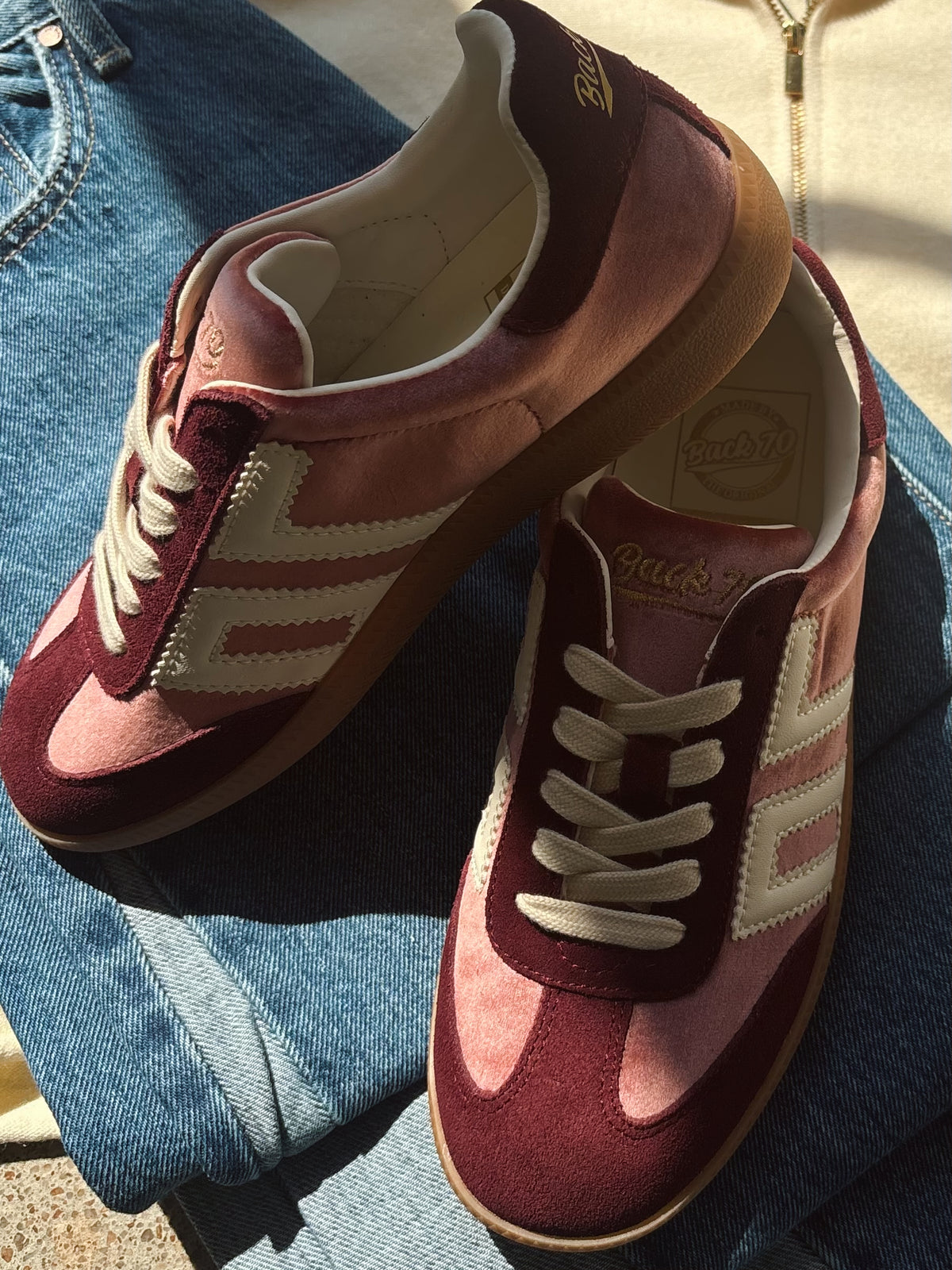 Back 70 Cloud Sneaker - Velvet Wine Butter