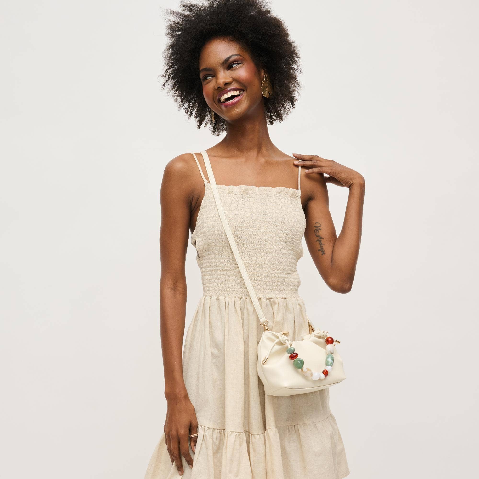 Yzabelle Crossbody: Ivory