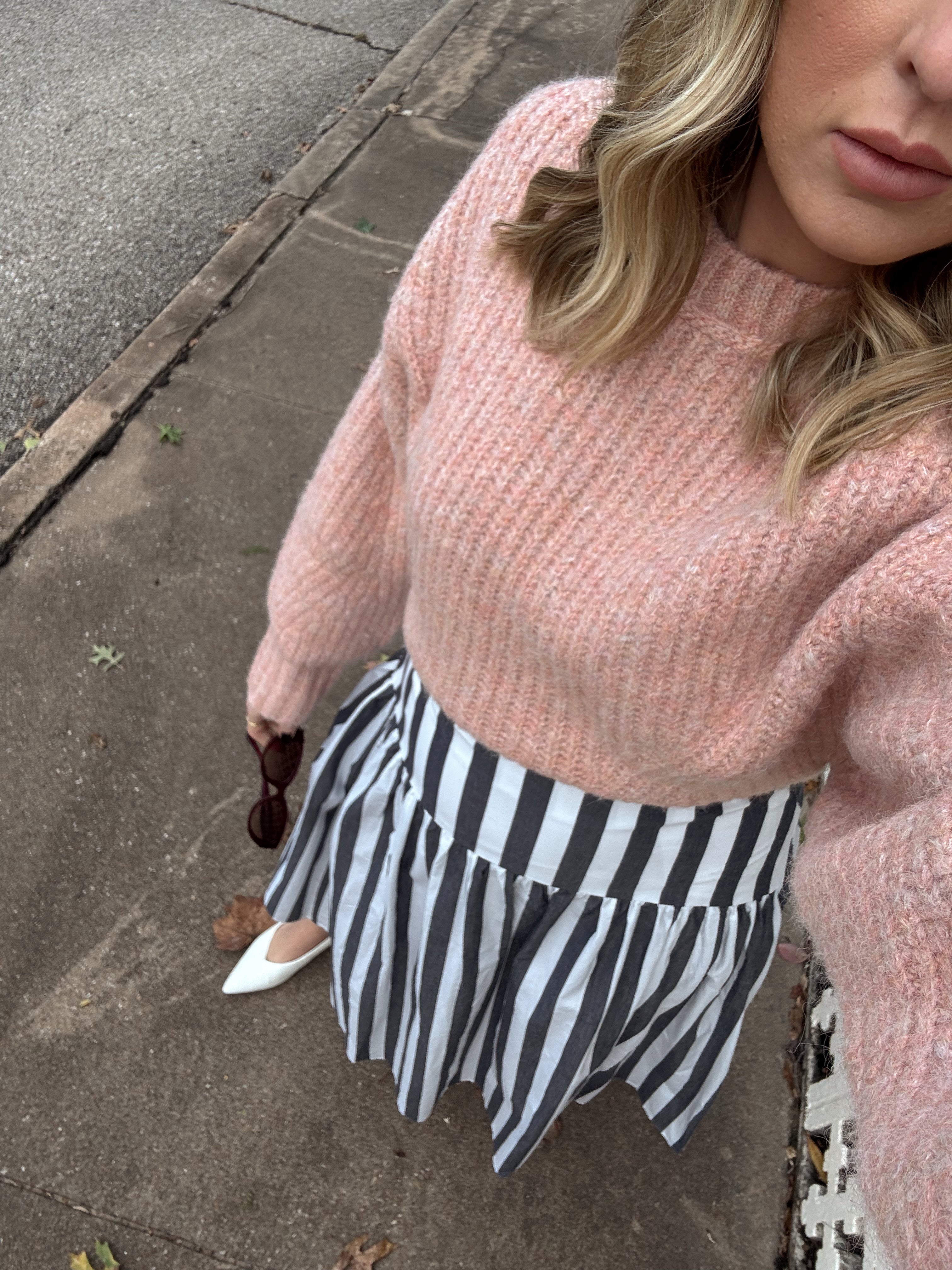 Celeste Sweater - Blush