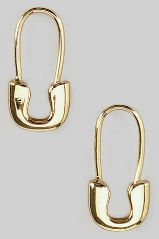 Safety Pin Earrings