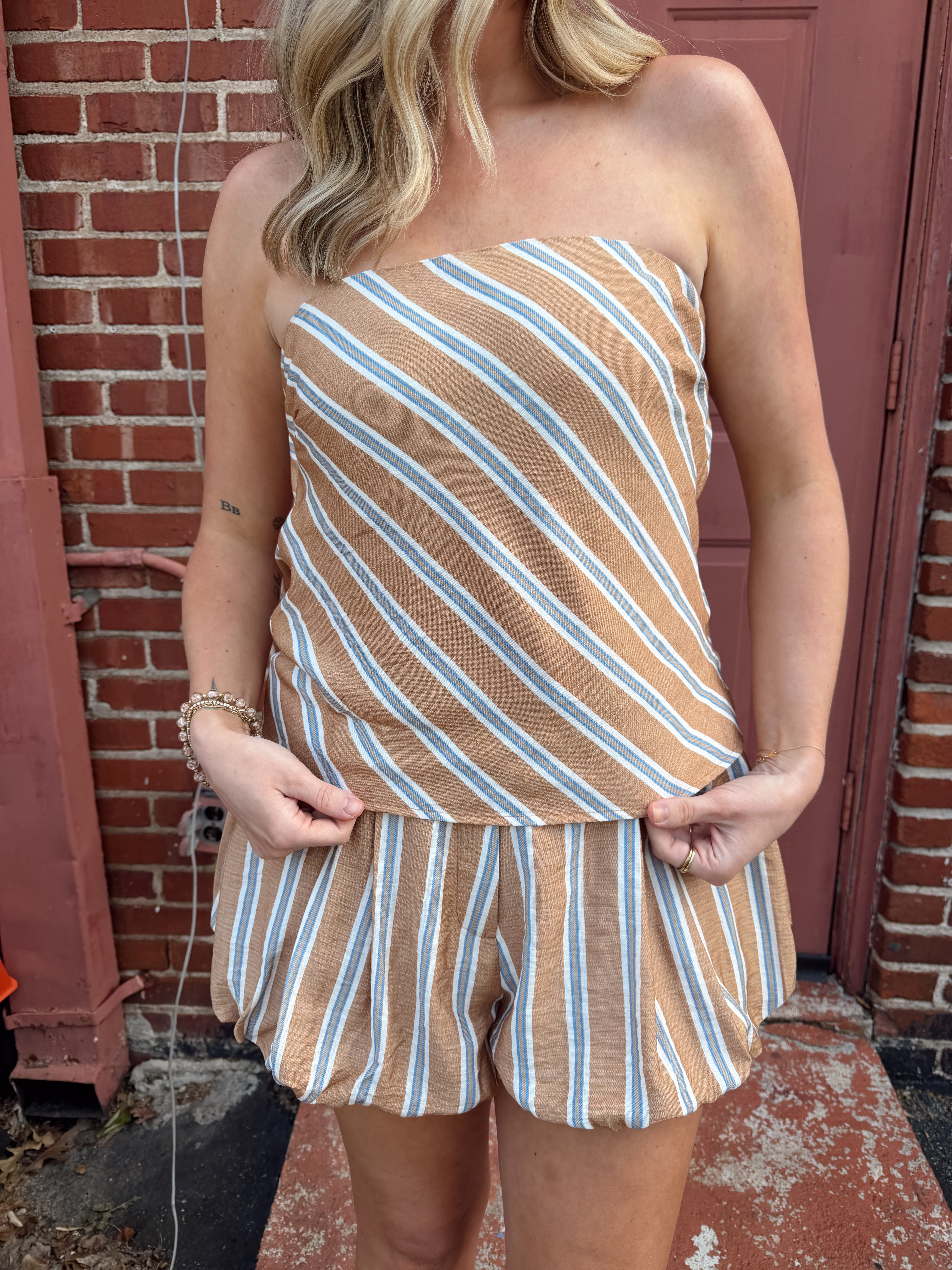 Lauren Stripe Shorts