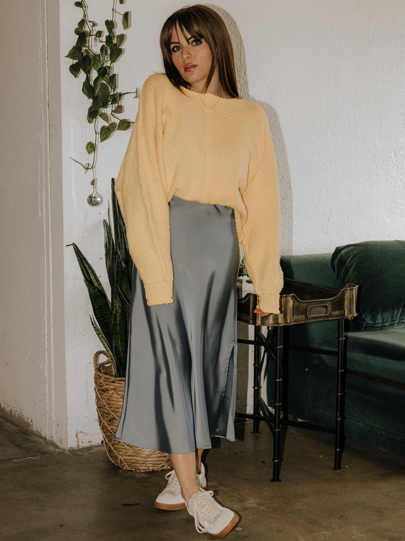 Reyes Sweater - Dusty Yellow