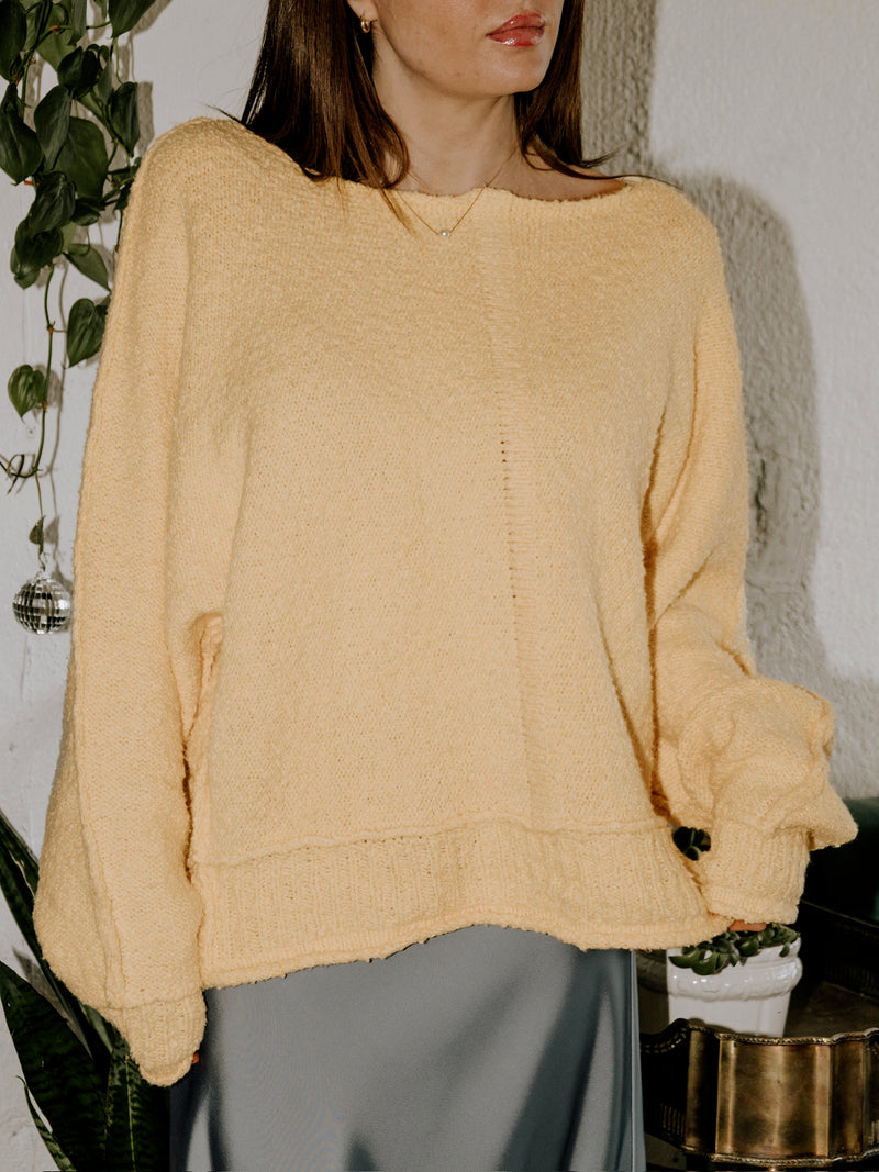 Reyes Sweater - Dusty Yellow