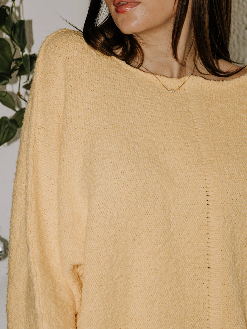 Reyes Sweater - Dusty Yellow