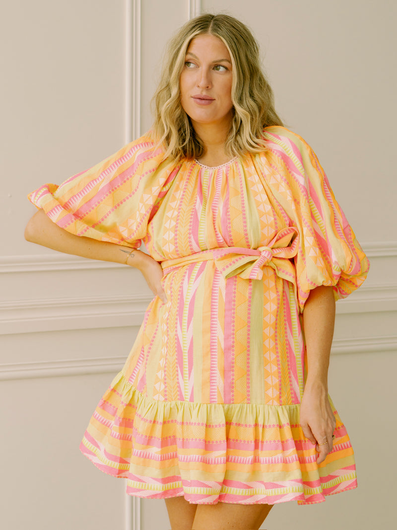 dRA Thea Dress in Pink Driveway