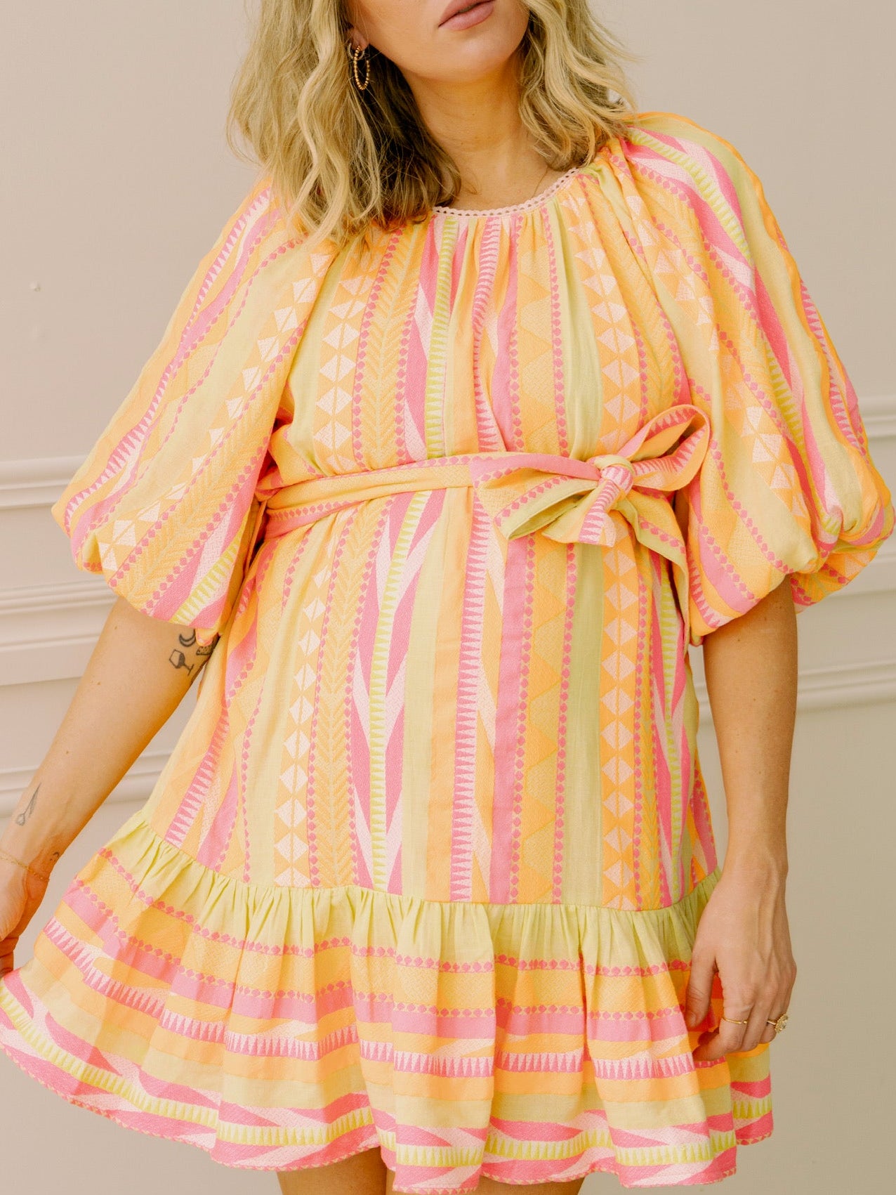 dRA Thea Dress in Pink Driveway