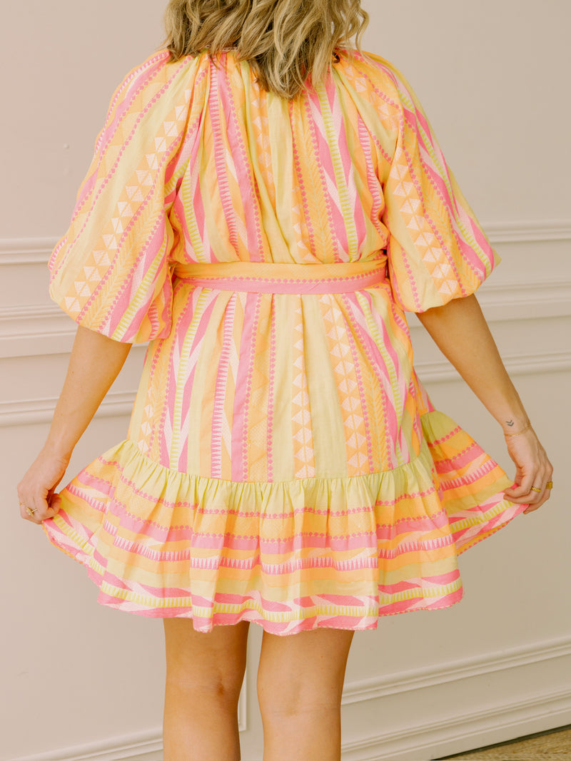 dRA Thea Dress in Pink Driveway