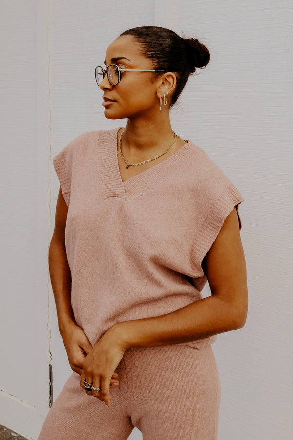 Made You Blush Sweater Vest