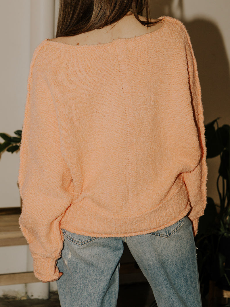 Reyes Sweater - Dusty Coral