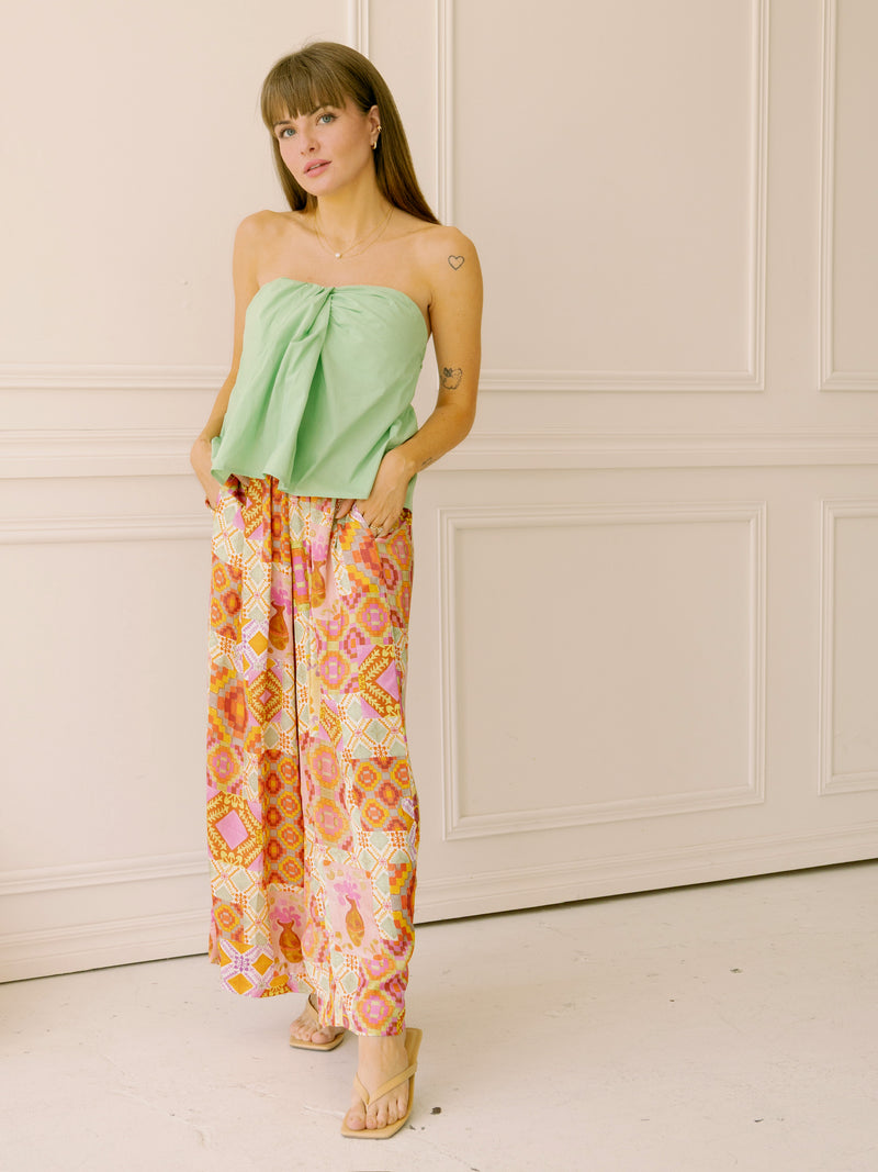dRA Brea Top in Matcha