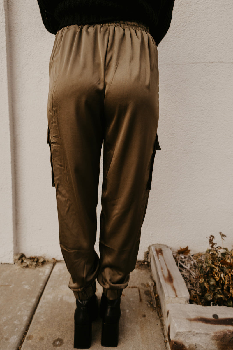 Day to Night Satin Joggers