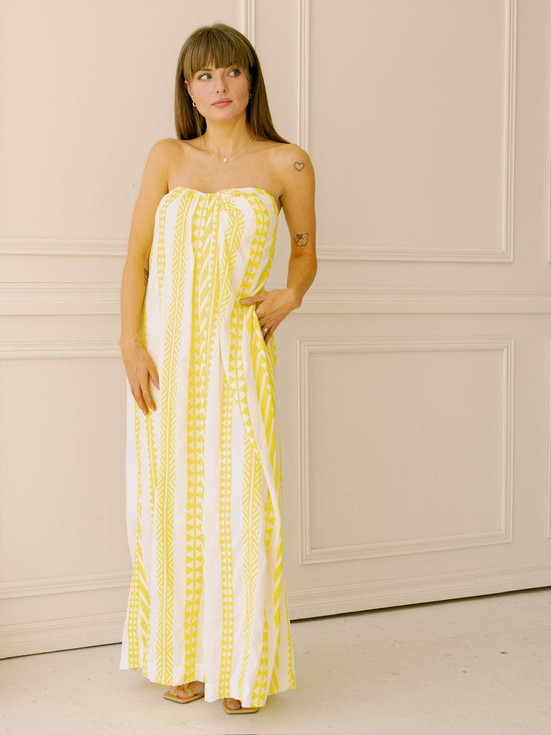 dRA Rosalyn Dress in Neon Yellow