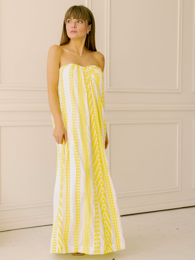 dRA Rosalyn Dress in Neon Yellow