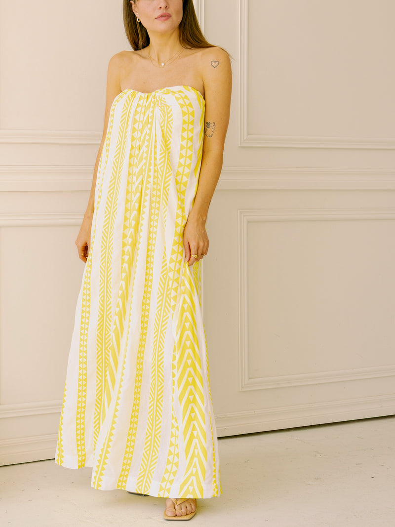 dRA Rosalyn Dress in Neon Yellow