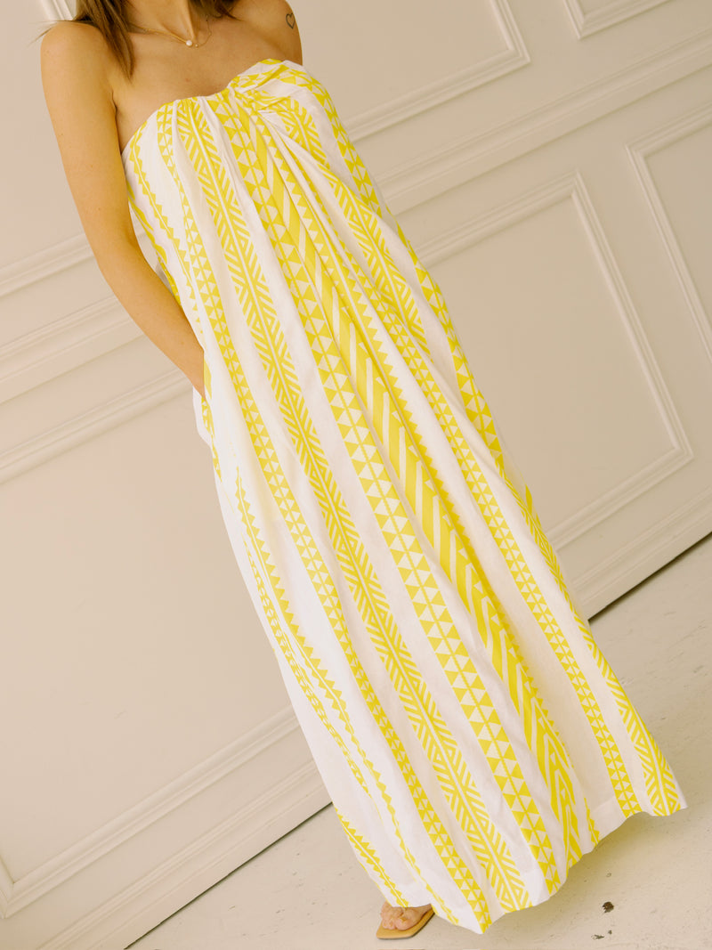 dRA Rosalyn Dress in Neon Yellow