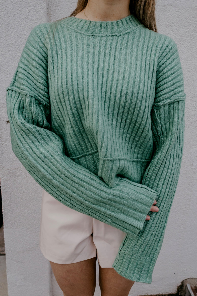 Simple Things Sweater -  Sage