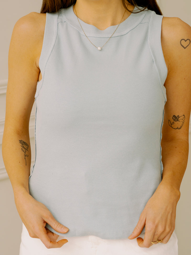 Essentials Tank - Sky Blue