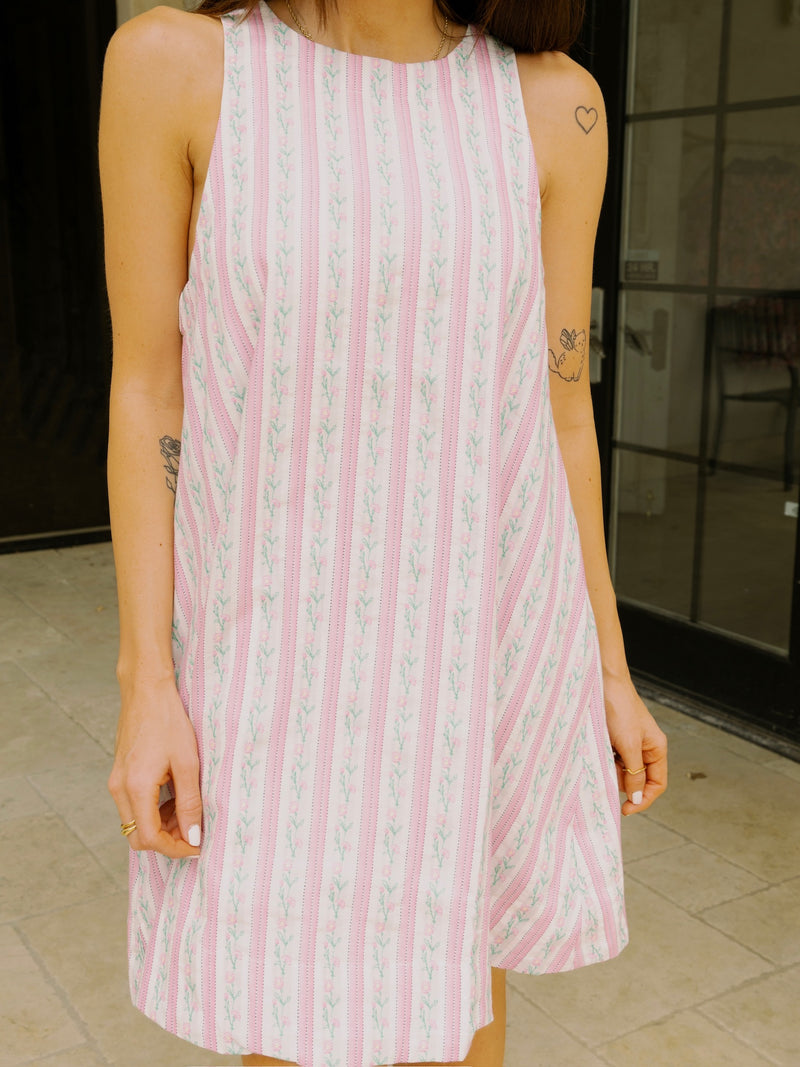 Summer Stripes A-Line Dress