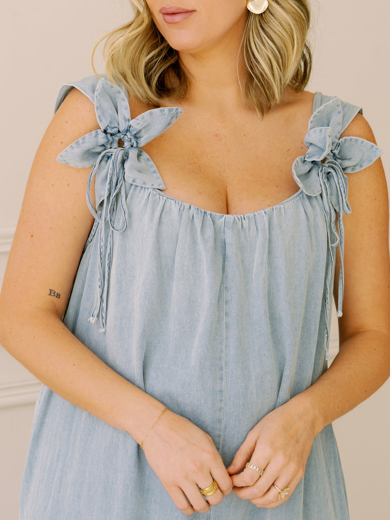 Wren Denim Jumpsuit