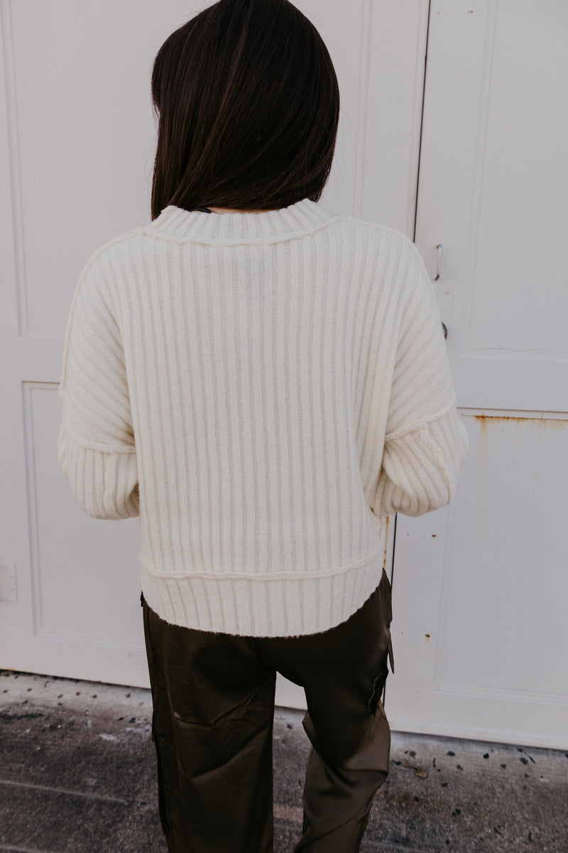 Simple Things Sweater -  Cream