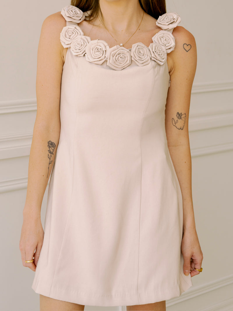 Lucy Paris Primrose Mini Dress - Blush