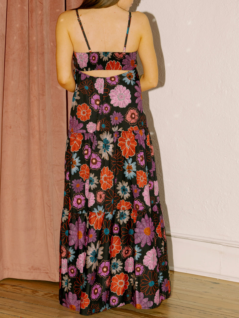 Peixoto Lori Botanical Maxi Dress