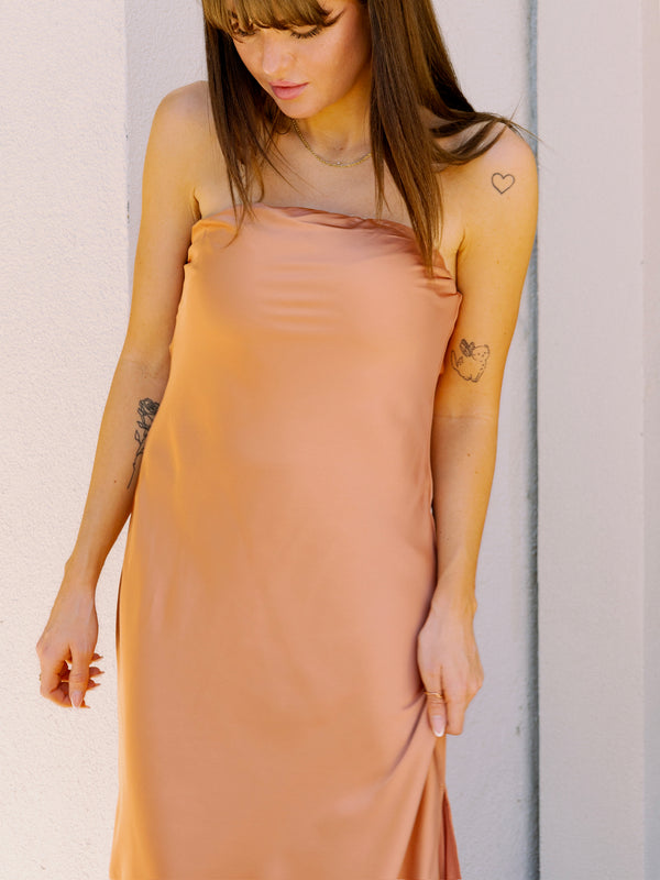 Sienna Rose Slip Maxi Dress