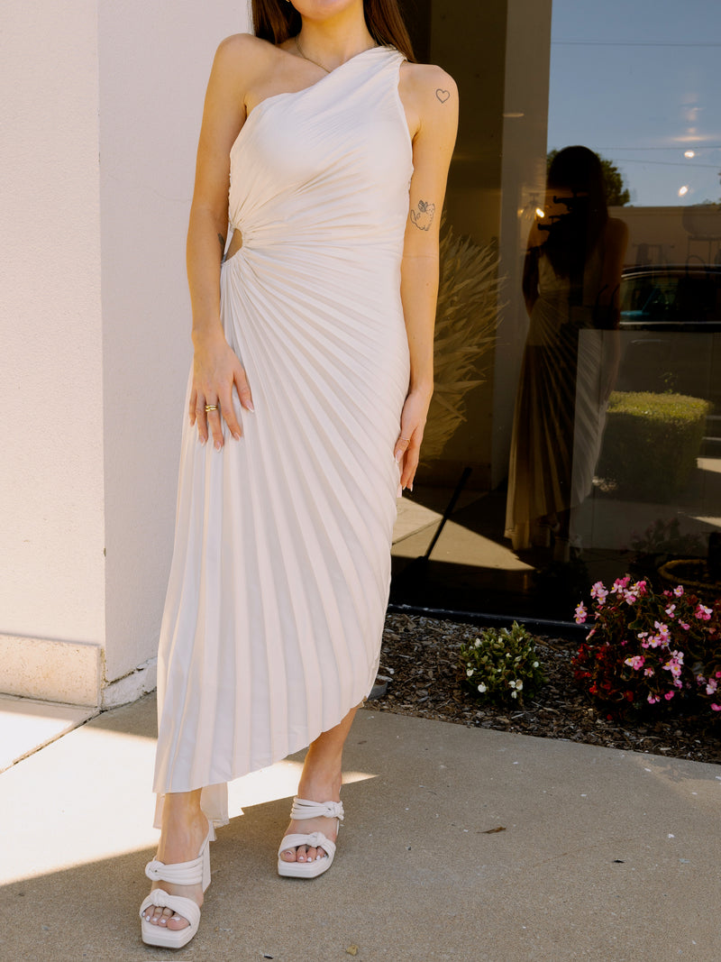 It Guest Pleated Maxi - Pearl