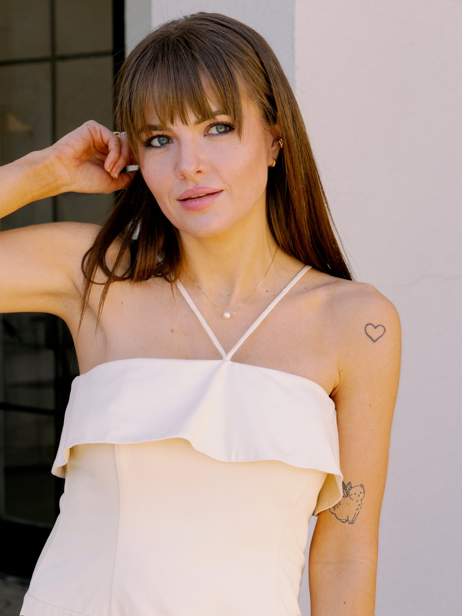 Du Paradis Clover Halter Dress