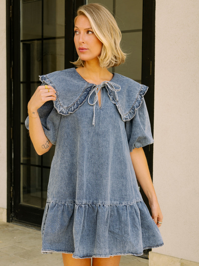 Cecilie Denim Dress