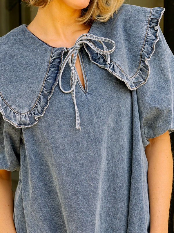 Cecilie Denim Dress