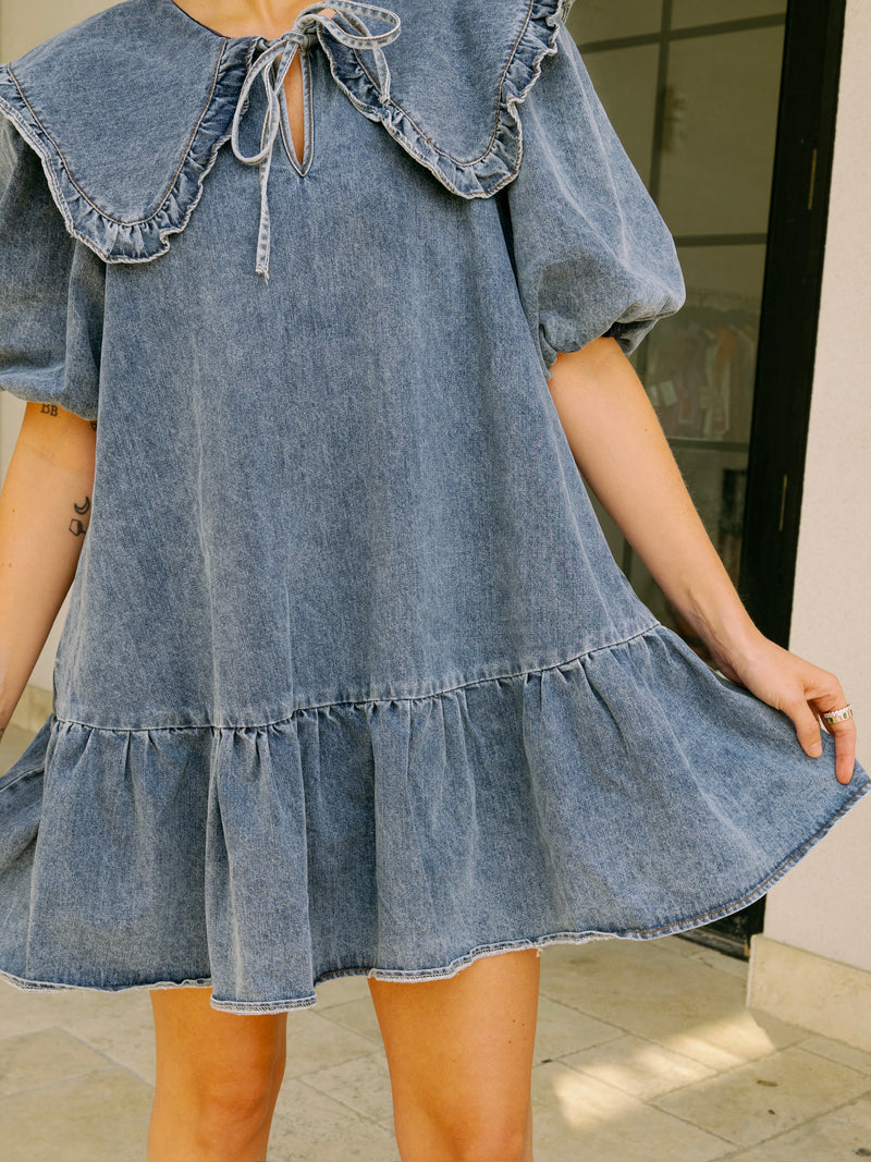 Cecilie Denim Dress