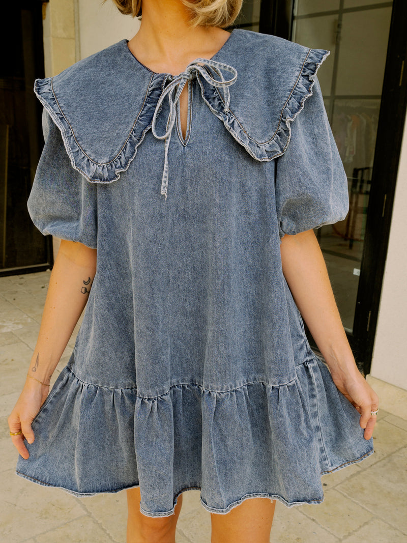 Cecilie Denim Dress