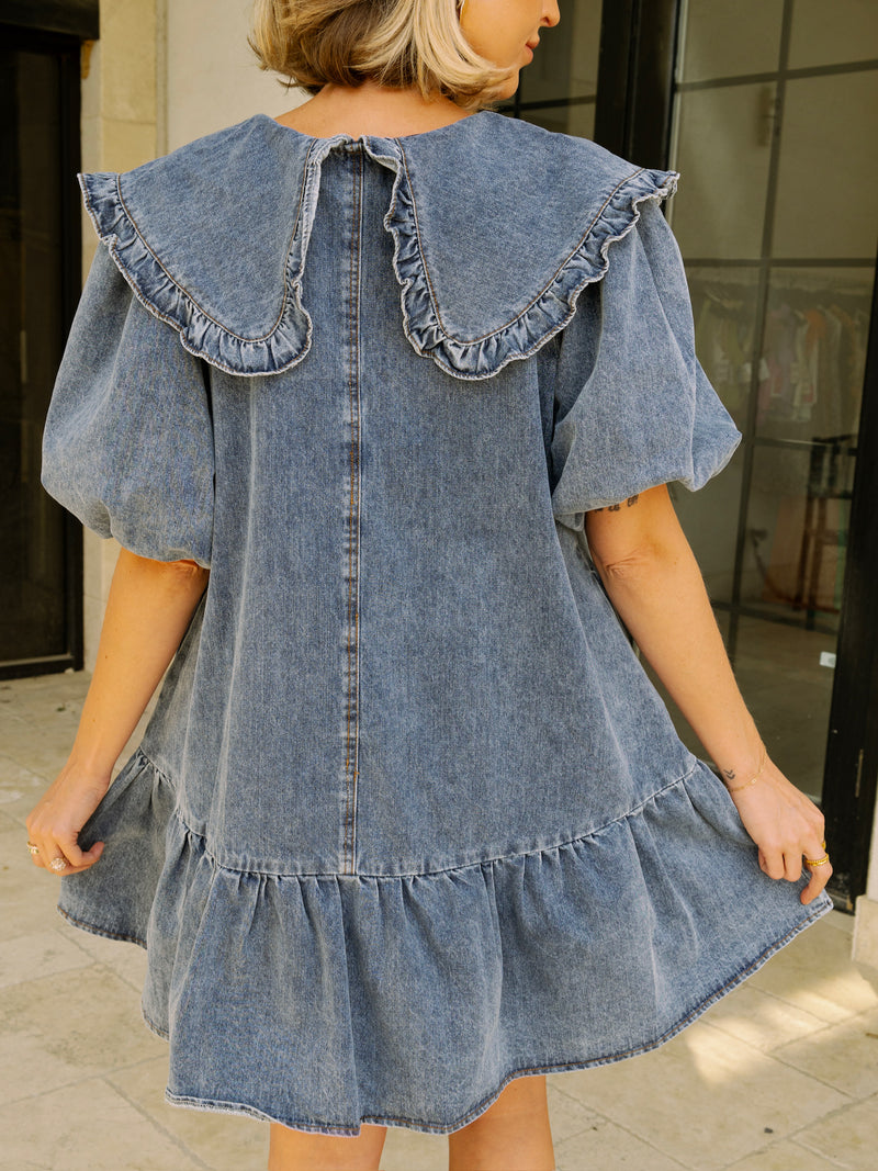 Cecilie Denim Dress