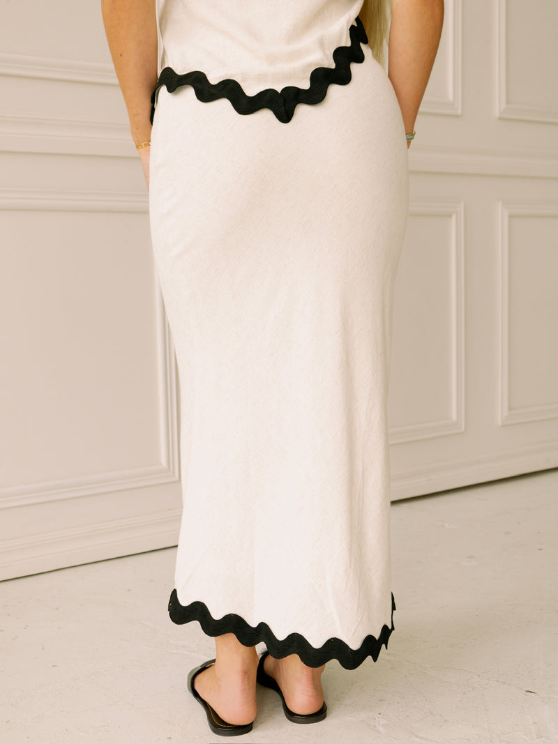 Vacay Vibes Midi Skirt