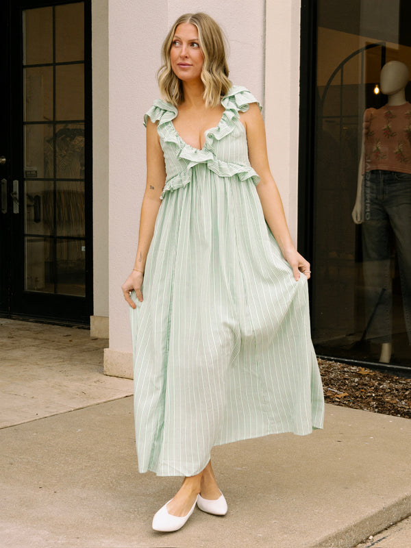 Meet Me in Santorini Mint Melody Dress